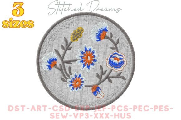 Creative Circle: A Premium Embroidery Design