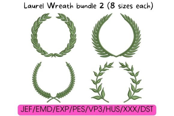 Elegant Laurel Wreath Collection for Handmade Gifts