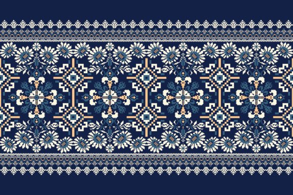 Floral Cross Stitch: A Versatile Embroidery Design