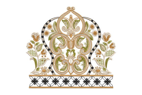 Floral Crown: A Perfect Addition for Seasonal Embroidery