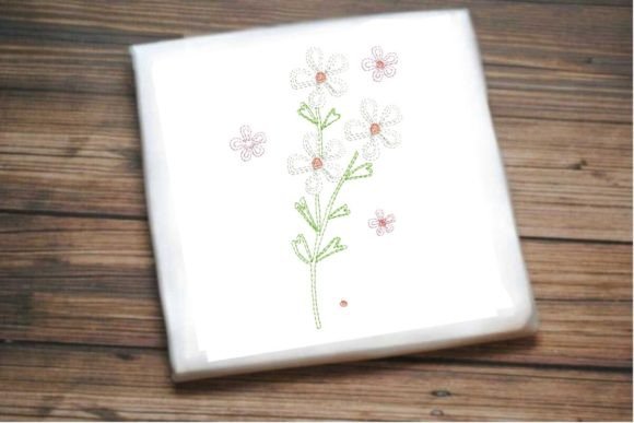 One Line Flower Bouquet: A Minimalist Delight