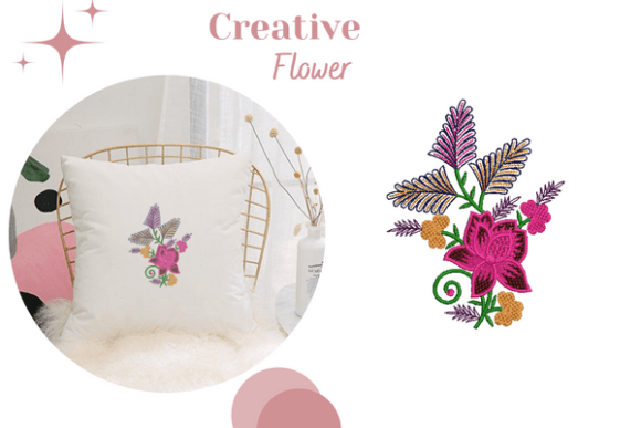 Stylish Flowers: A Perfect Addition for Seasonal Embroidery